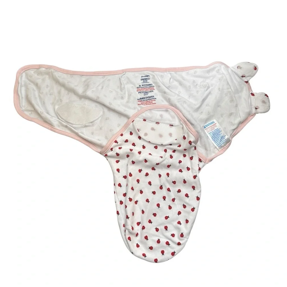 SwaddleMe Original Swaddle, Ladybug Print, Size S/M